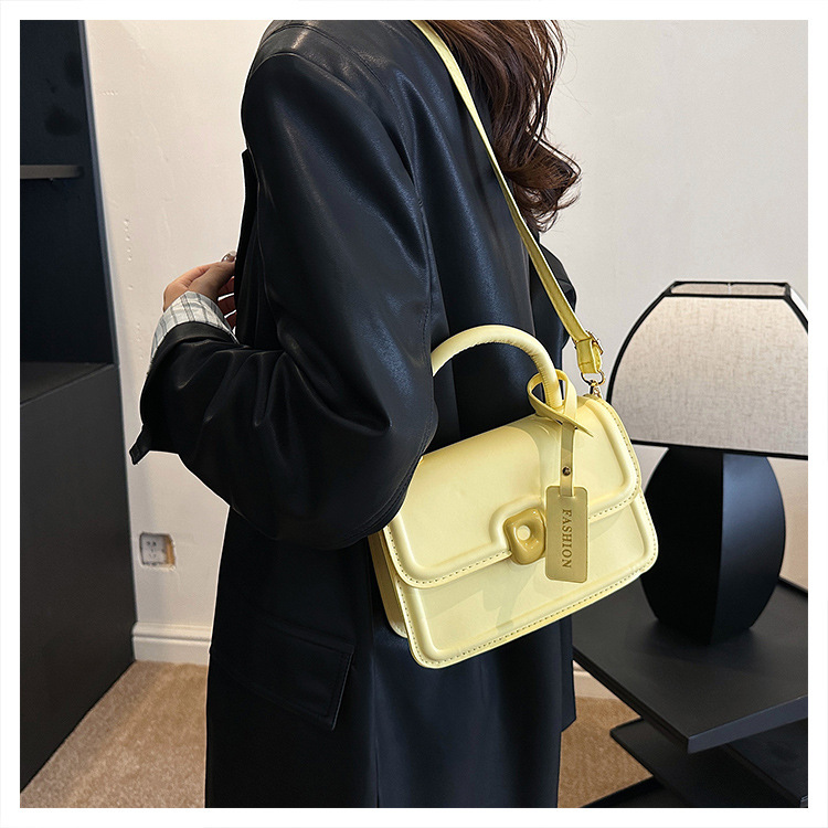 Stile coreano alla moda piccolo quadrato 2024 estate nuovo articolo per le donne, alla moda ed elegante, dolce borsa a tracolla, casual_voghion.com