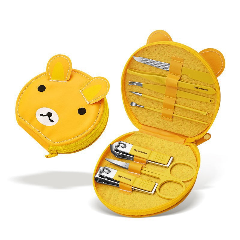 Manicure portátil para animales herramientas de pinza de uñas domésticas niñas tijeras de uñas set mini tijeras de uñas lindas image 4