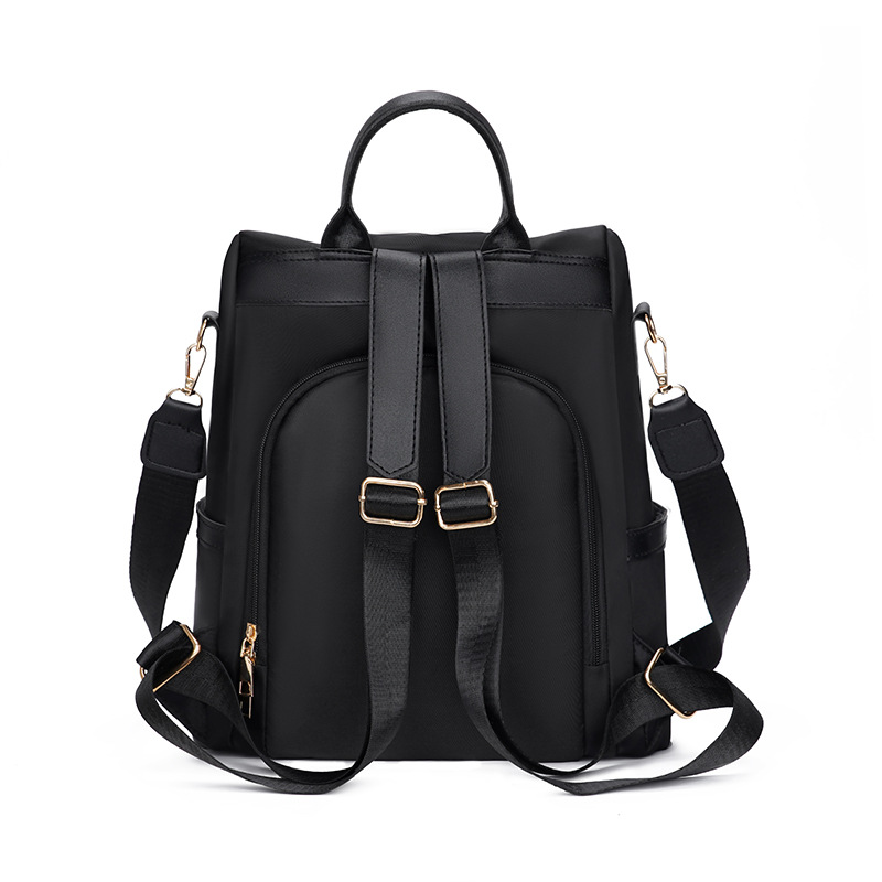 Fábrica al por mayor 2023 nueva mochila antirrobo casual para mujer moda contraste color al aire libre ligero mochila de doble uso marea