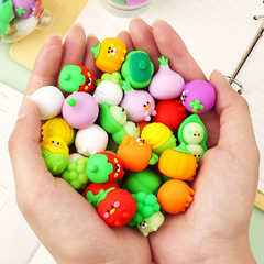 Clean the carrots, fruits, and erasers of Kiqi Honey Farm with little shavings, suitable as gifts for kindergartens and students