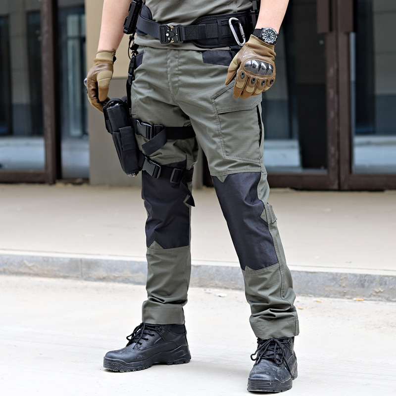 工場卸売 IX6 レイダース戦術パンツメンズ夏のオーバーオール屋外マルチポケットパンツ耐引裂性迷彩パンツルーズ|undefined