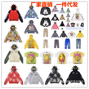 26FW �W�����^Zip  Hoodie Glo ��ͨӡ������Բ��Bñ�l�� ���eѝ