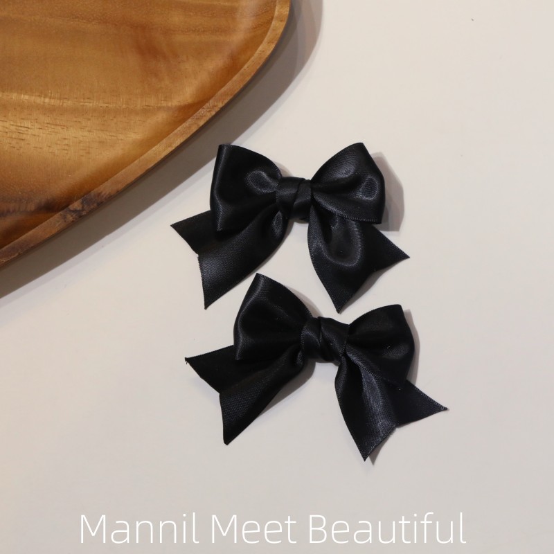 Women's Sweet Simple Style Bow Knot Satin Hair Clip display picture 20