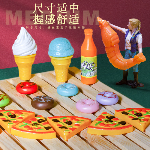 Simulation Food Children Role Play Craft Activity Steamed Bun Pouch Toy for 1-6 Year Old Boys and Girls Kindergarten