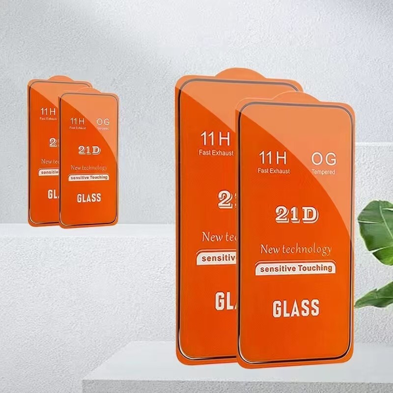 For Apple 15 Tempered Film 13 Mobile Phone Film 14 Full Screen 21D Full Glue Glass iphone11 Screen Protector