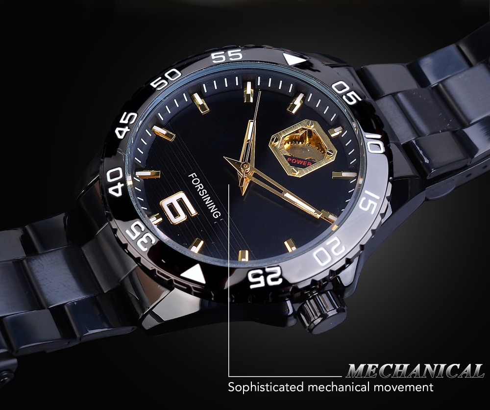 Men's Skeleton Mechanical Watch Automatic Casual Style Luxury_voghion.com