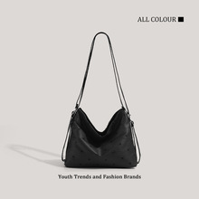 CHARHP&KEJNT官方正品休闲斜挎双肩背包时尚百搭多用途单肩托特包