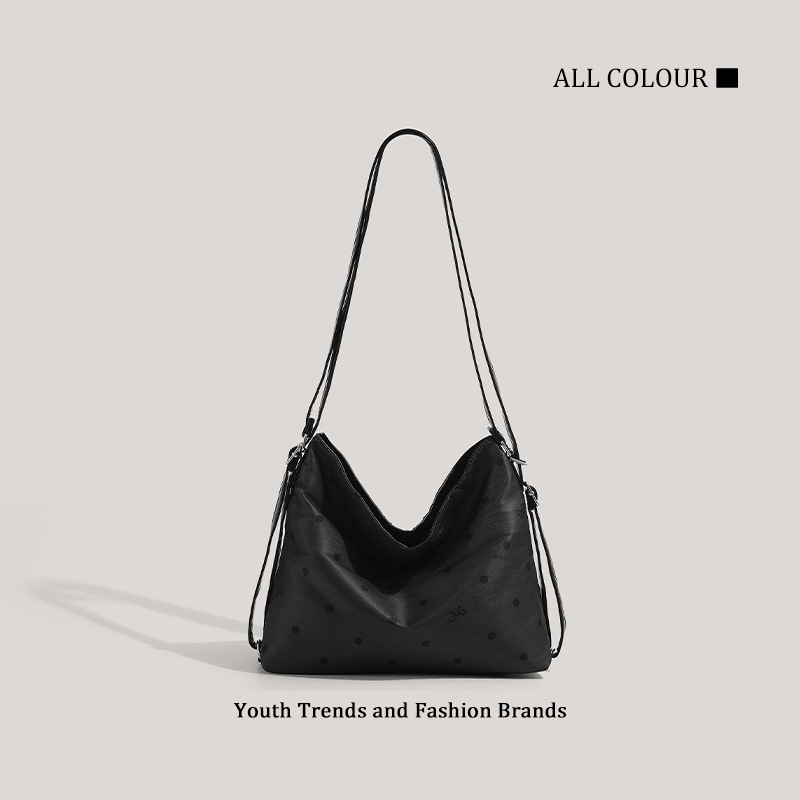 CHARHP&KEJNT官方正品休闲斜挎双肩背包时尚百搭多用途单肩托特包