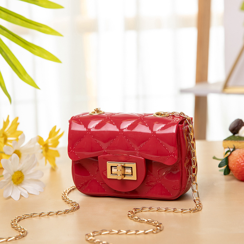 Bolsas de jalea bags2023 bolsas mini bolsas de lápiz labial bolsas cadenas de moda bolsas de hombro bolsas de mujer comercio exterior al por mayor