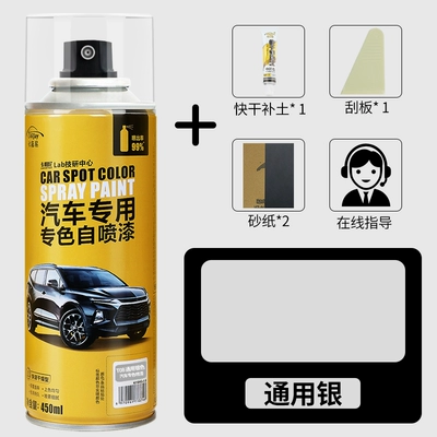Car paint automatic painting: Avtomobil boya qələmləri - general-silver-single-bottle-free-full-set-of-tools