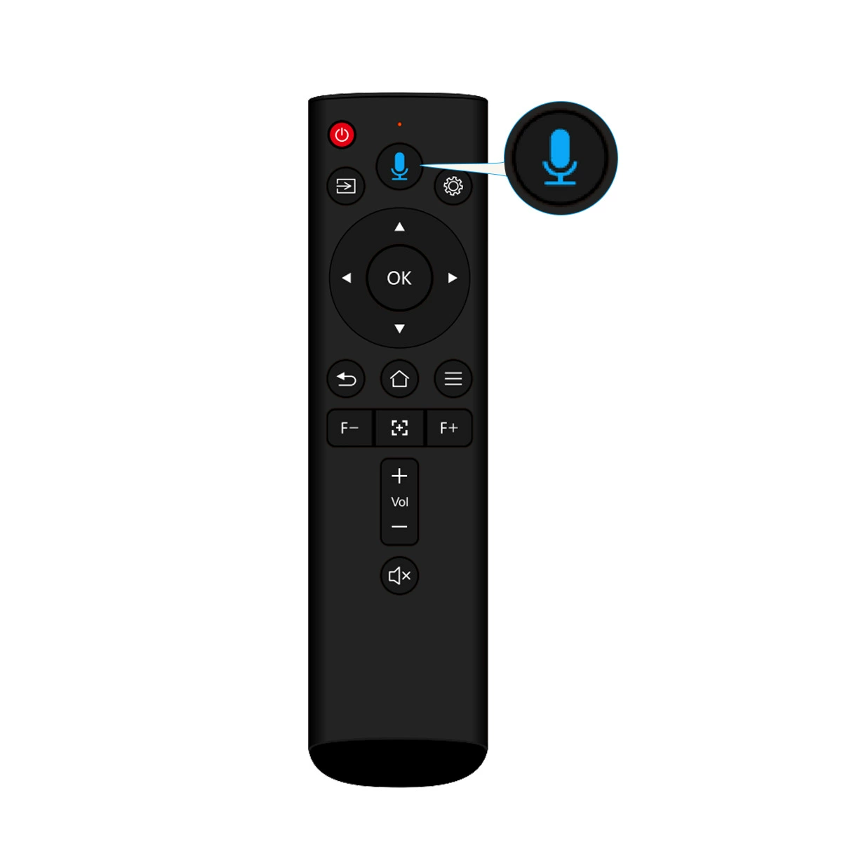 Совместимый умный проектор, пульт с аксессуарами, Bluetooth