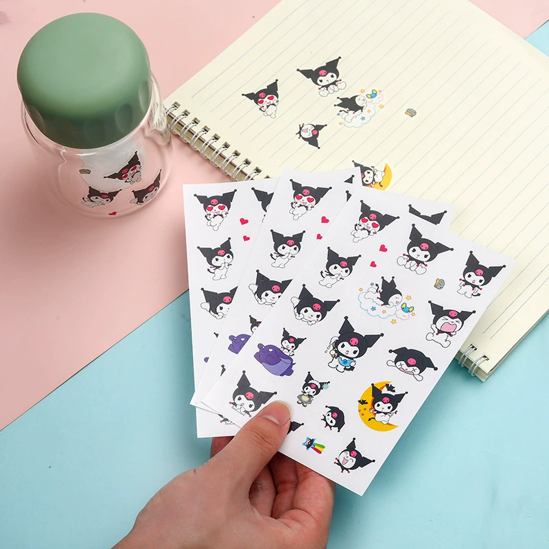 В наличии наклейка Sanrio Kulomi креативная Водонепроницаемая Наклейка Kulomi мультфильм ручной счет наклейка оптом