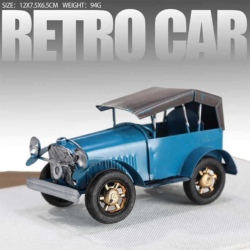 Ventas transfronterizas calientes retro modelo de hierro forjado artesanía decoración de alta calidad sala de estar dormitorio decoración de escritorio