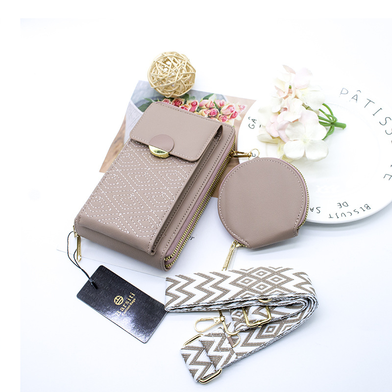 Bag Women's Simple Spring and Summer Crosbody Bag Portable Shoulder Korean-style Ins Small Bag Fashionable New I-bag 2024 New Fashionable