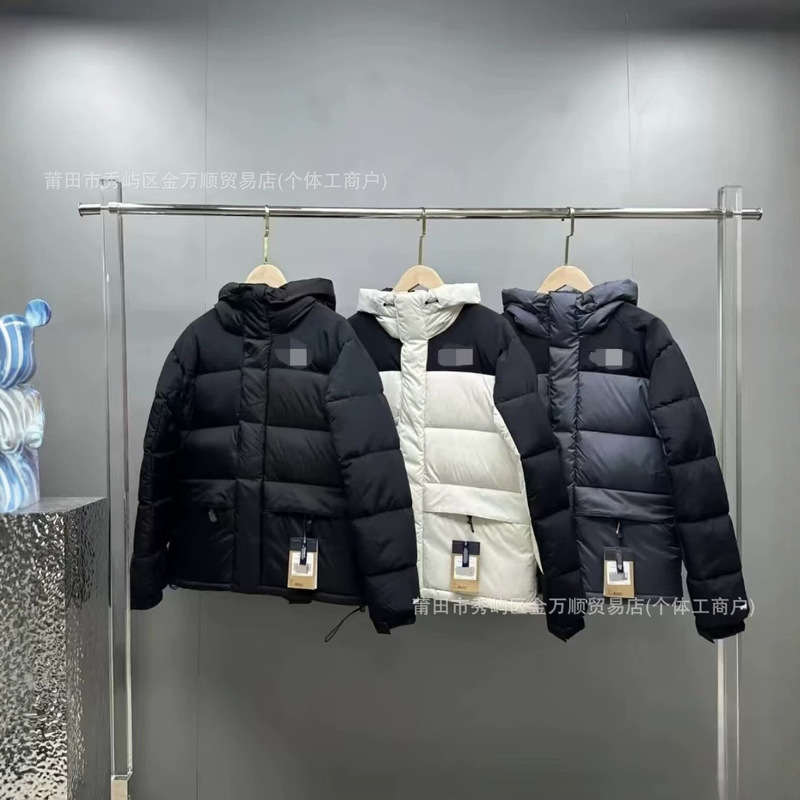 Cross-border North Face Himalayan down jacket, trendy multi-pocket hooded unisex winter outdoor warm coat Cross-border North Face Himalayan down jacket, trendy multi-pocket hooded unisex winter outdoor warm coat