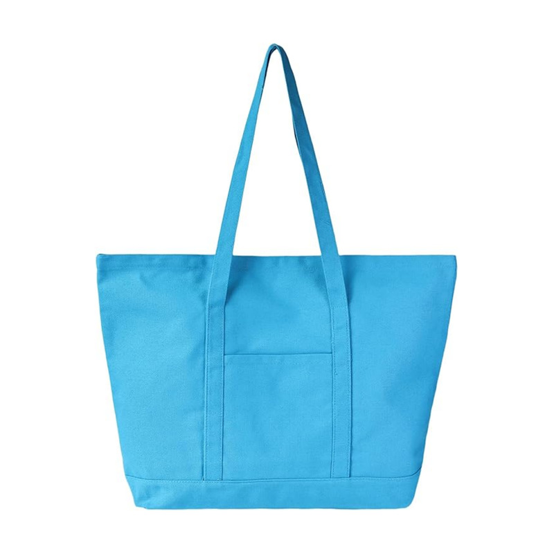 Canvas Tote Bag With Exterior Pockets Reusable Grocery Bag Shopping Bag Heavy Duty Weekend Bag Working Hand Canvas Tote Bag With Exterior Pockets Reusable Grocery Bag Shopping Bag Heavy Duty Weekend Bag Working Hand