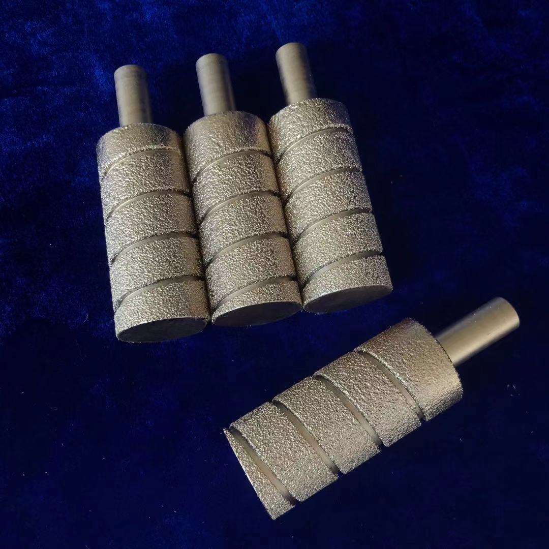 钎焊带排屑槽磨棒 弧形槽磨头 金刚石圆柱磨棒 多种规格可做