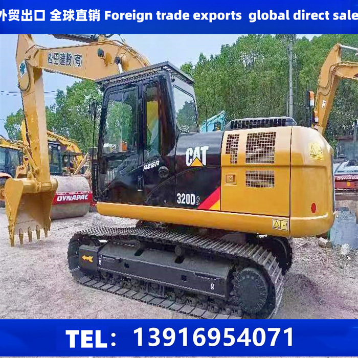 全液压中型二手卡特200挖土机 Caterpillar卡特CAT320D二手20吨挖