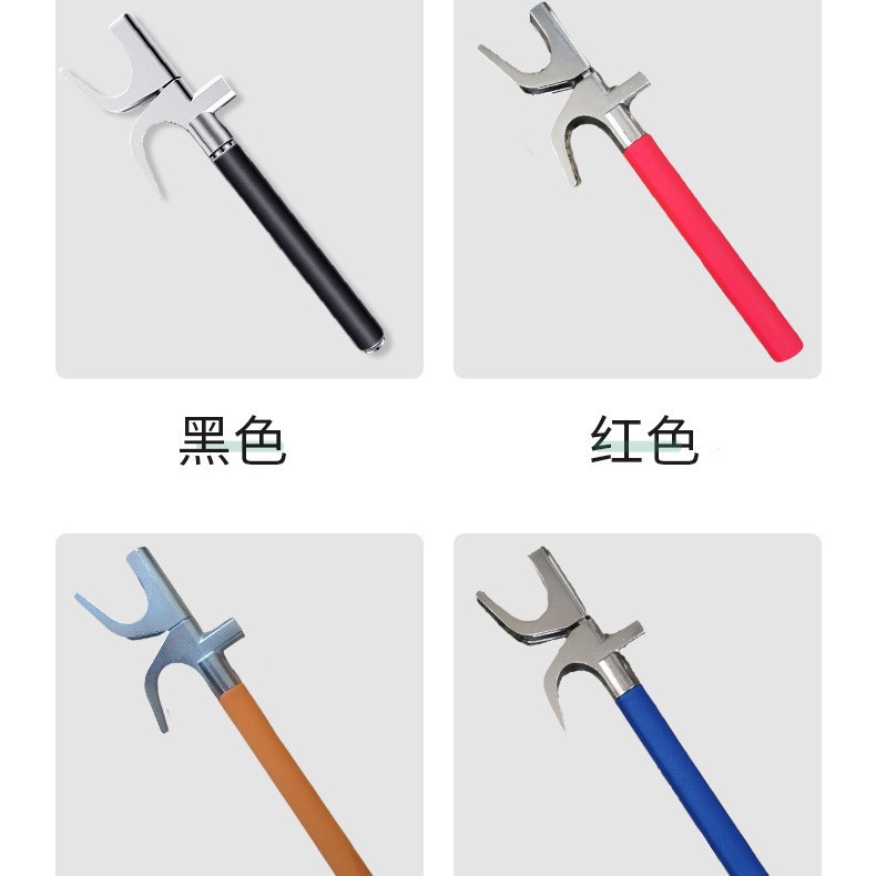 Car Steering Wheel Lock, Window-Breaking Hammer, Anti-Theft Lock, Car Lock, Safety Self-Defense Telescopic Handlebar Lock, Multi-Function
