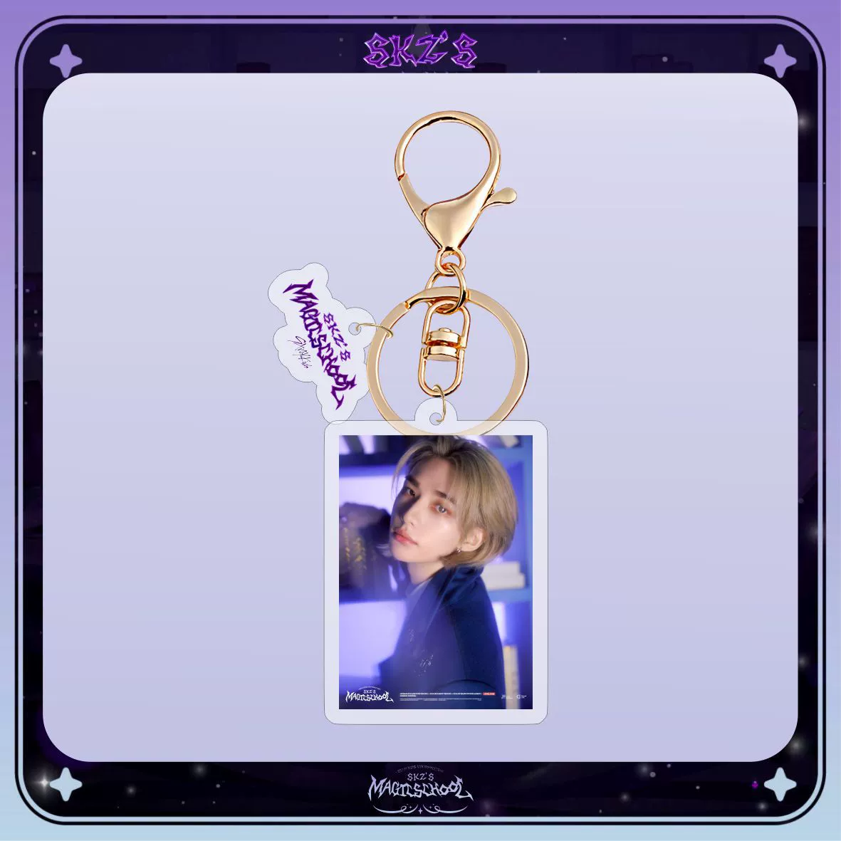 Stray Kids 24-летний Ackle Key Buckle Jewelry Wing Xing Zhou Bian Huang Yanchen KOOP
