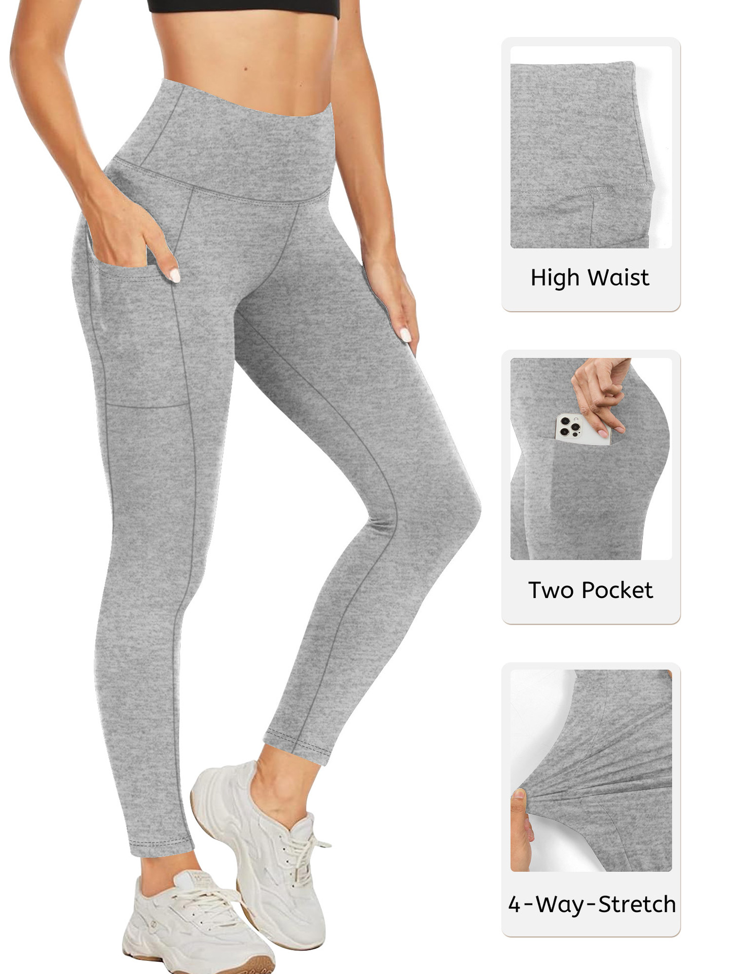 라이트 헤더 그레이 [양측 포켓]