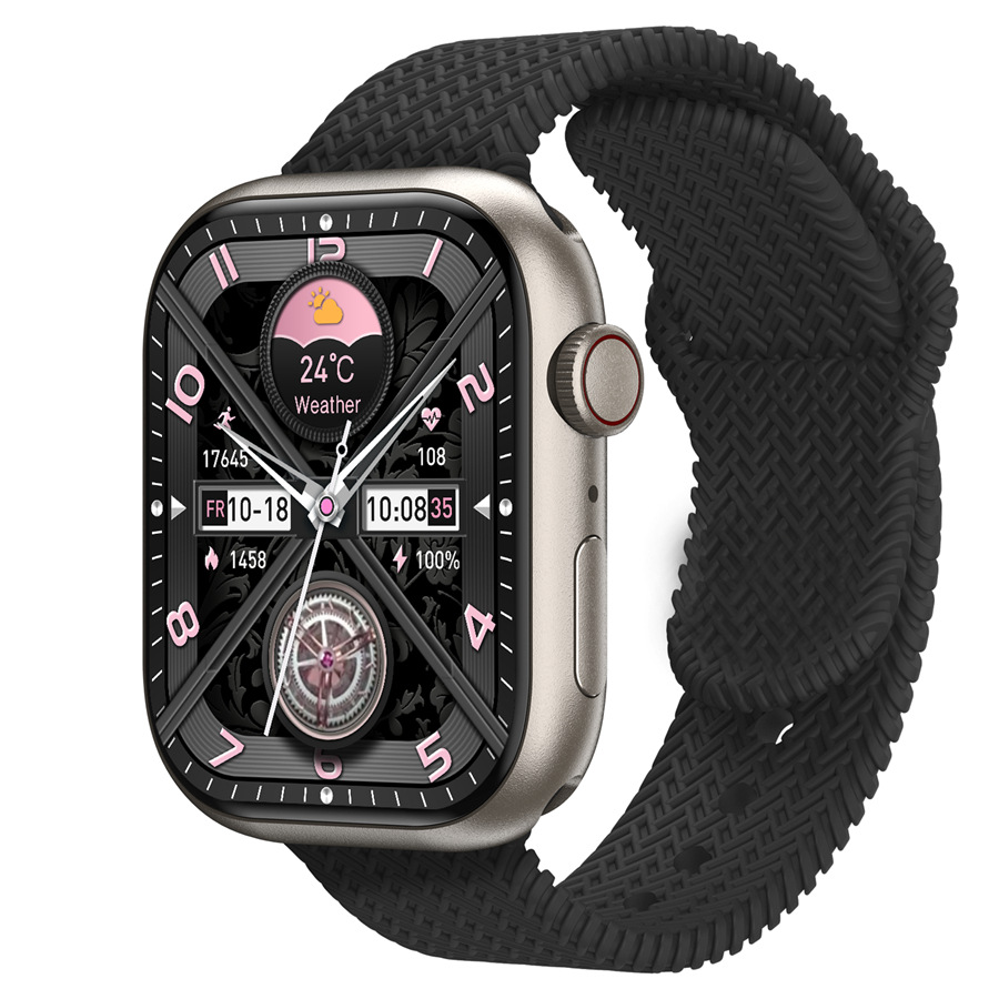 Qiao Gang Master Reloj inteligente HK10Pro de nueve generaciones Amoled HD Pantalla grande Pago sin conexión Llamada Bluetooth GPS