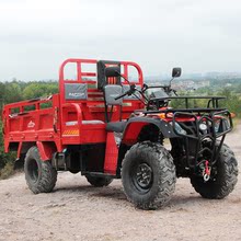 厂家直销沙滩车四轮越野摩托车四驱农用带货厢农夫车全地形车atv