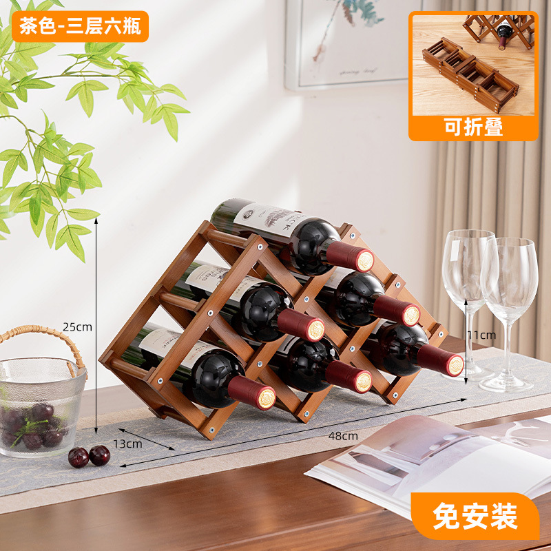 Estante de vino de escritorio estante de vino estante de vinos estante de almacenamiento estante de vinos simple estante de almacenamiento multicapa para el hogar estante de almacenamiento multicapa