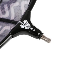 Aluminum alloy detachable zipper-type hook-proof dense mesh scoop head scoop accessories wholesale