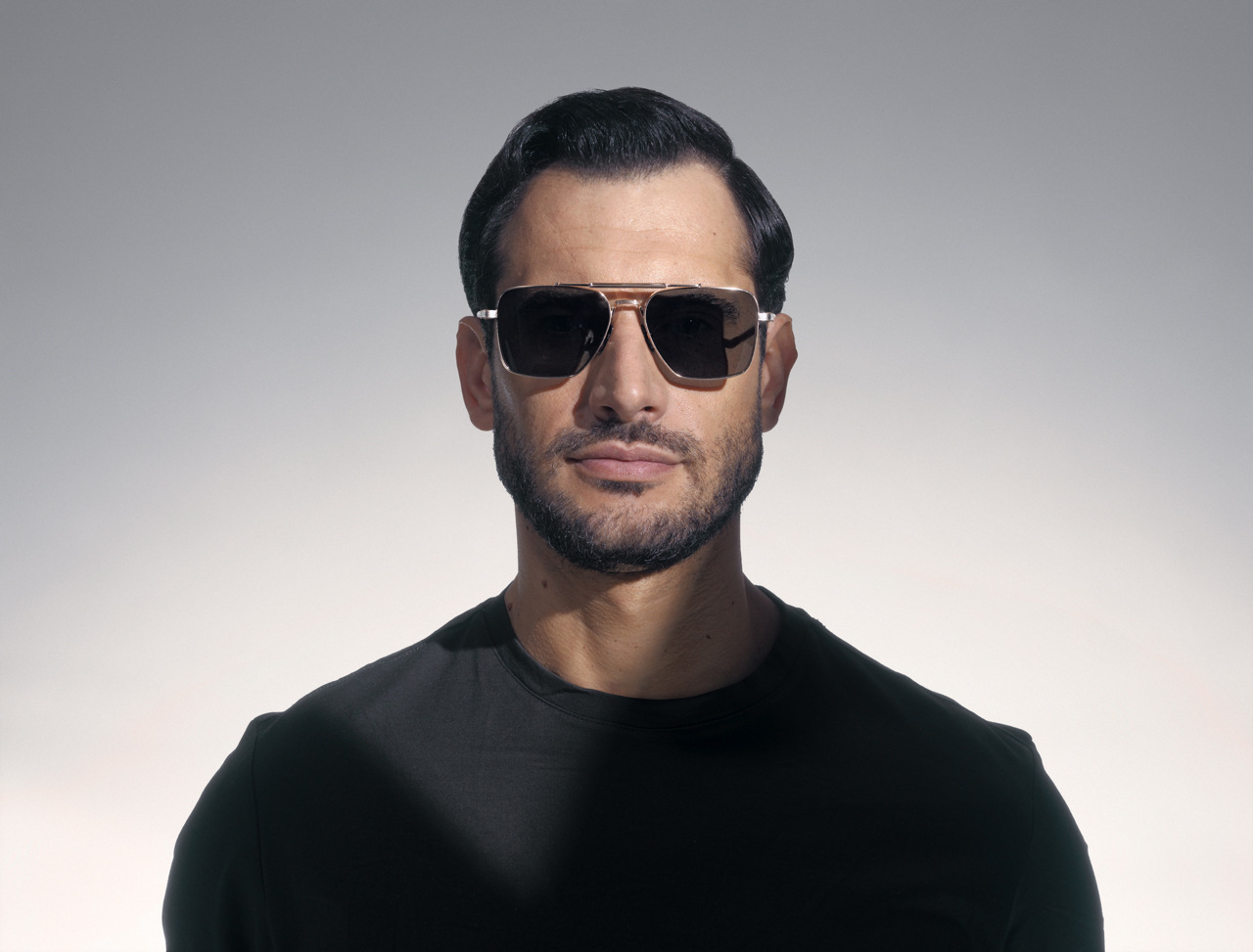 Nouvelles lunettes de soleil rétro simples et polyvalentes pour loisirs, mode européenne et américaine, tendance pour hommes, cyclisme en plein air, lunettes de soleil à double faisceau pour hommes_voghion.com