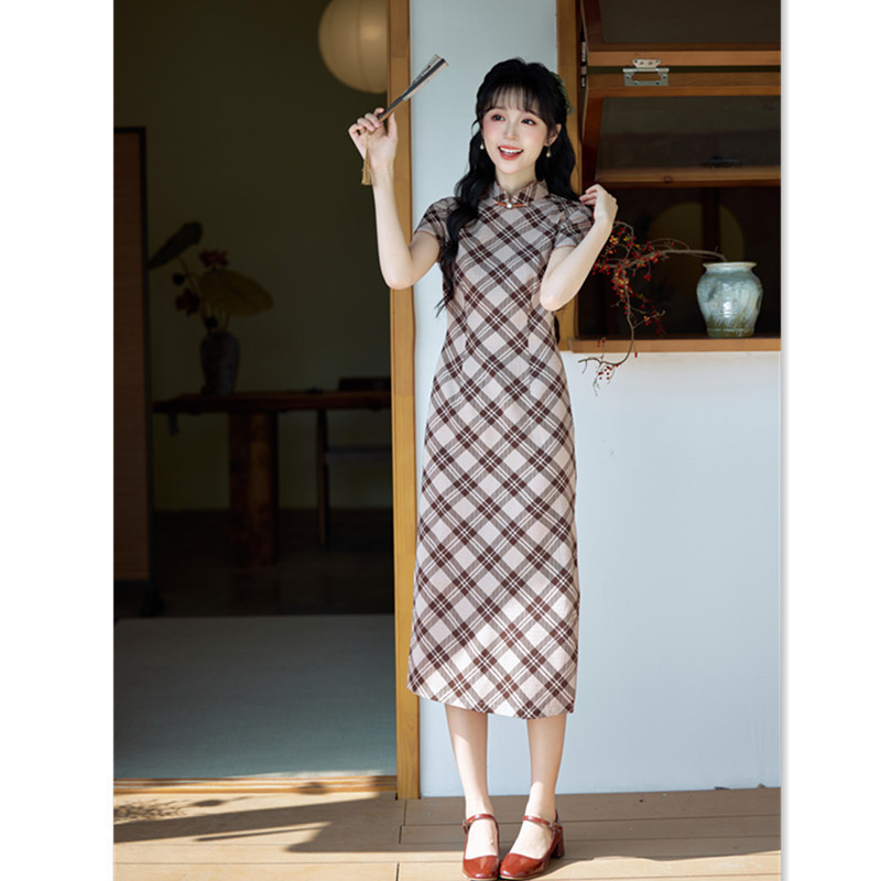Long summer fashionable cheongsam