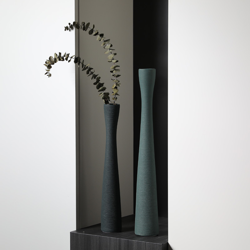 Creativo blanco dibujado flor delgada decoración flor seca flor sala de estar porche decorativo armario de vino flor