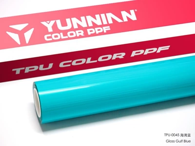 Auto Color Change Film — factory wholesale cross-border direct sales - tpu-gulf-blue-dual-use-for-wet-and-dry-surfaces-15215m