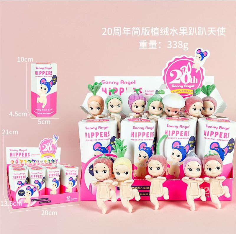 趴趴天使托腮手办盲盒车载手机装饰摆件动漫公仔跨境热销现货|undefined