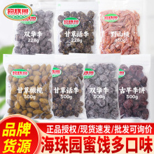 海珠园古早李饼甘草话李话梅双华李盐津橄榄话梅陈皮休闲零食蜜饯