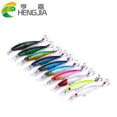 Hengjia simulated fake bait laser 9cm8g set Minolulu bait fishing bait Luya hard bait wholesale
