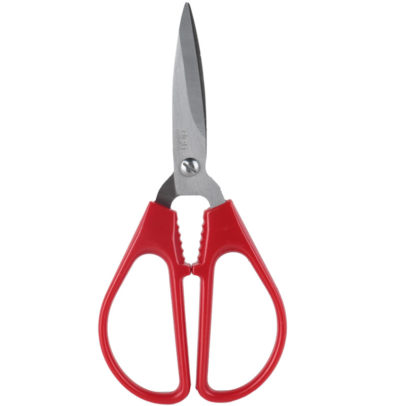 Deli 6036 tijeras grandes de acero inoxidable cuchillo de papel manual para estudiantes