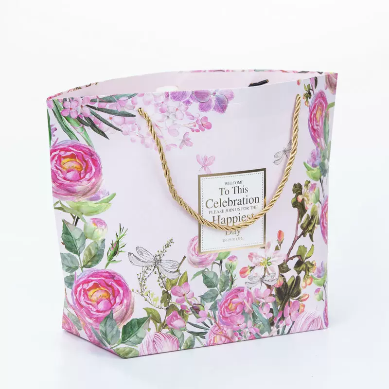 加厚牛皮纸袋定做化妆品纸质手提购物袋服装店包装袋子礼品袋定制