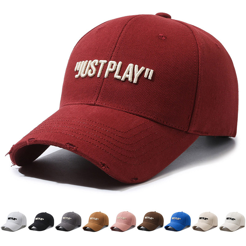 New Korean Edition Men's Women's Embroidered Baseball Spring and Autumn Outdoor Fashion Trend Versatile Casual Duck_voghion.com