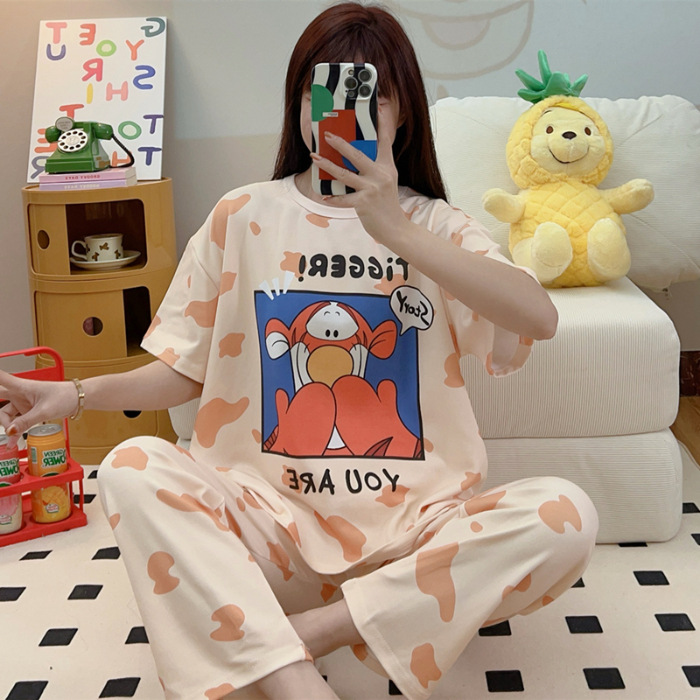 Pijamas nuevos pajamas de verano para mujeres pijamas cortos y largos Mickey ropa para el hogar comercio exterior transfronterizo sudeste asiático