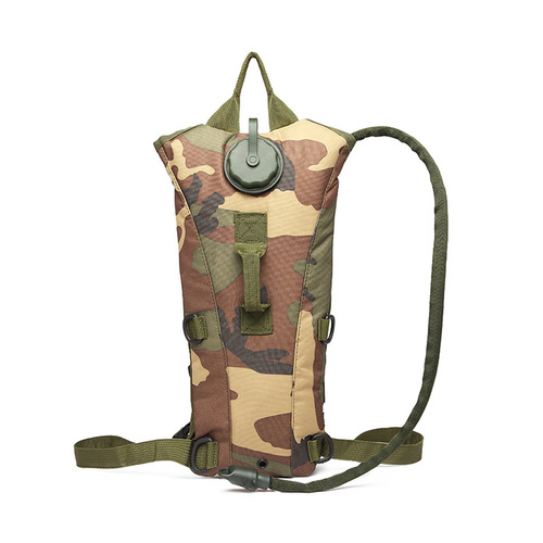 Cross-border best-selling outdoor tactical water bag bag mountaineering cycling bag 3L inner bag backpack camo backpack