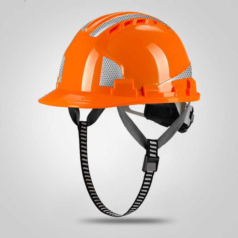 Reforzado ABS espesado tres tendones reflectantes naranja
