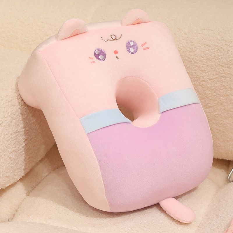 Almohada de Siesta para Oficina de Algodón PP con Protección de Cuello para Escuela