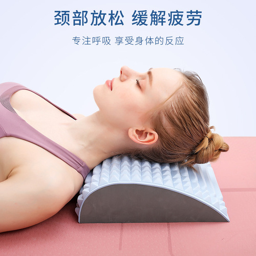 Lumbar and cervical spine relaxer, muscle relaxation, stretching, open back correction massage, top and waist stretching equipment