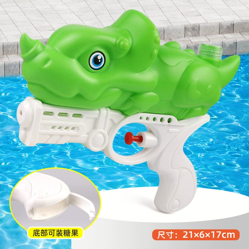 Water Gun Toy, capacious summer beach shooter with animal designs, 1–45-hole options