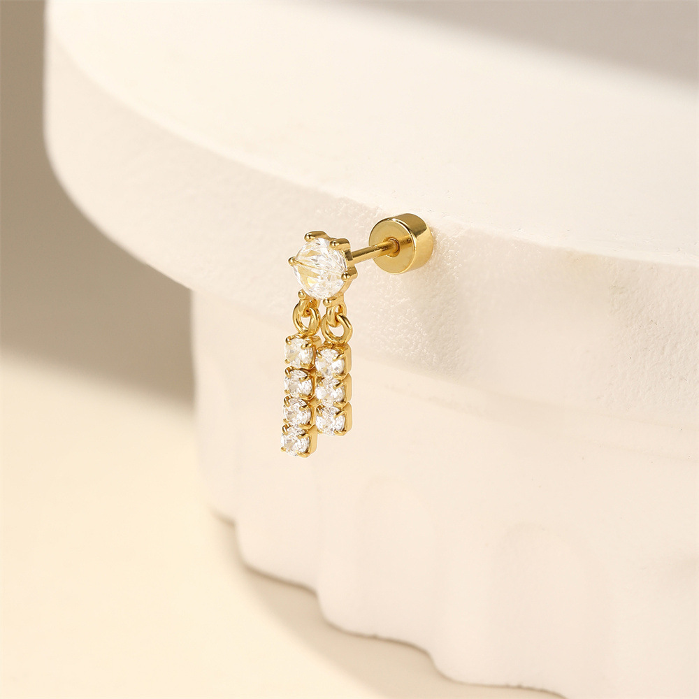 1g Weight Ear Studs Classification Ear Cartilage Rings & Studs Piercing Type 1 Piece Quantity Daily Occasion 925 Sterling Silver Material Geometric Pattern All Seasons Season Unisex Gender Elegant Style 1 Piece Ear Cartilage Rings & Studs Elegant Geometric 925 Sterling Silver Ear Cartilage Rings & Studs 21