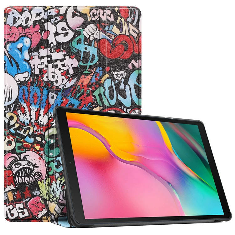 Подходит для Huawei Matepad 11-дюймового планшета 2021 защитная крышка Matepad 11 кожаный чехол цветной рисунок модель