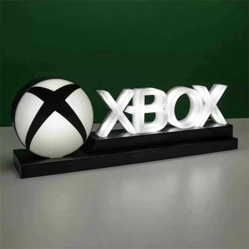 Иконки света, атмосферная подсветка для Xbox, игровой символ XO, ритмическая иконка сцены, декоративная настольная лампа