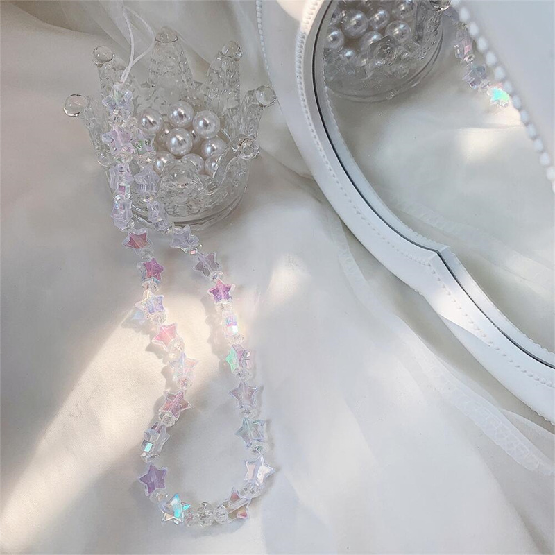10g Weight Mobile Phone Chain Classification 1 Piece Quantity Daily Occasion Acrylic Material Star Pattern Vacation, Simple Style Style 1 Piece Vacation Simple Style Star Acrylic Mobile Phone Chain 6