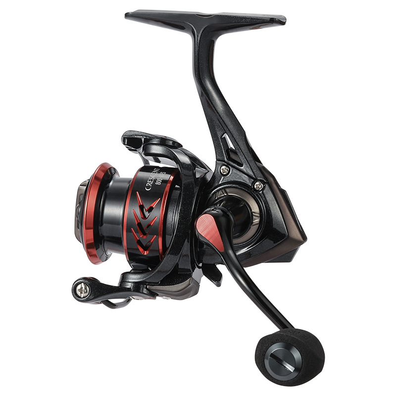 Sr. carrete insignia miniatura carrete de pesca luya rueca 1000 tipo carrete de pesca corriente caballo boca blanco raya carrete de pesca